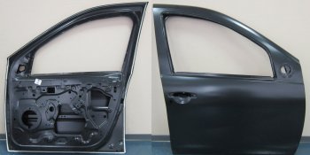 15 799 р. Правая дверь передняя BodyParts  Renault Duster  HS - Sandero Stepway  (BS) (Неокрашенная)  с доставкой в г. Воронеж. Увеличить фотографию 1