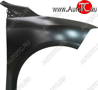 6 599 р. Правое крыло переднее BodyParts Renault Fluence дорестайлинг (2010-2012) (Неокрашенное)  с доставкой в г. Воронеж