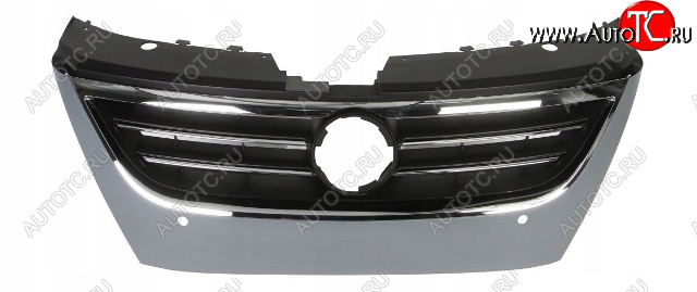 10 449 р. PASSAT CC 09- РЕШЕТКА РАДИАТОРА С ОТВ ПДАТЧ , С ХРОМ МОЛДИНГ (Китай) BODYPARTS vwpcc09-101  с доставкой в г. Воронеж
