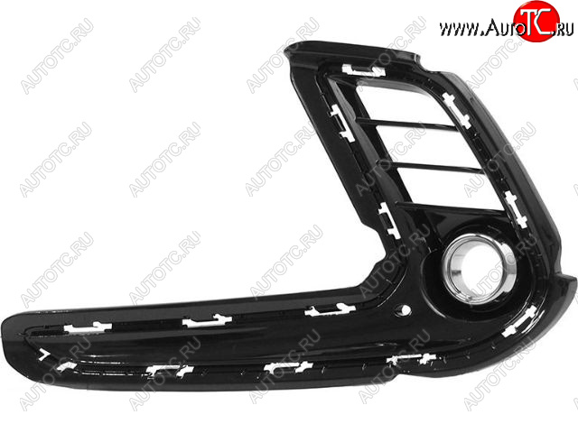729 р. Левая решетка переднего бампера (с отверстием под ПТФ, пр-во Китай) BodyParts  Hyundai Elantra  AD (2016-2019) дорестайлинг  с доставкой в г. Воронеж