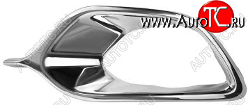 599 р. LOGAN МОЛДИНГ РЕШЕТКИ БАМПЕРА ЛЕВ ХРОМ (Китай) BODYPARTS rnlog14-1d1-l  с доставкой в г. Воронеж