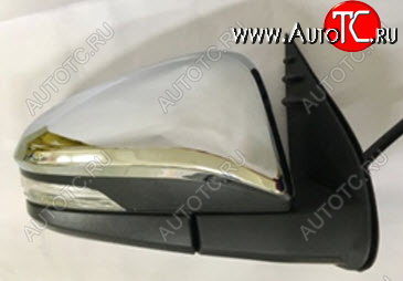 9 249 р. HILUX {FORTUNER 15-} ЗЕРКАЛО ПРАВ ЭЛЕКТР С УК.ПОВОР (convex) (Тайвань) ХРОМ TAIWAN tyhix15-451h-r  с доставкой в г. Воронеж
