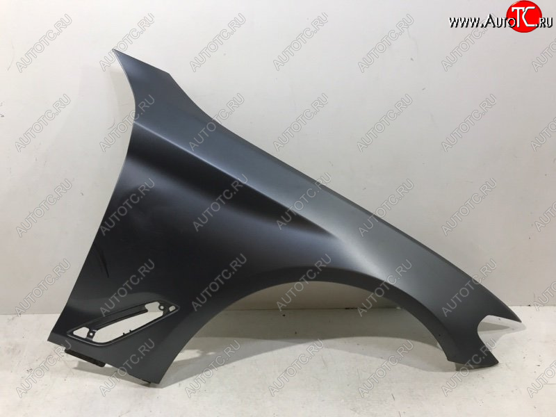 13 599 р. Правое крыло (алюминий, Тайвань) BodyParts BMW 5 серия G30 дорестайлинг, седан (2016-2020) (Неокрашенное)  с доставкой в г. Воронеж