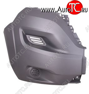 2 799 р. Правый клык бампера (с отверстием под ПТФ) BodyParts Peugeot Boxer 290 (2014-2025)  с доставкой в г. Воронеж