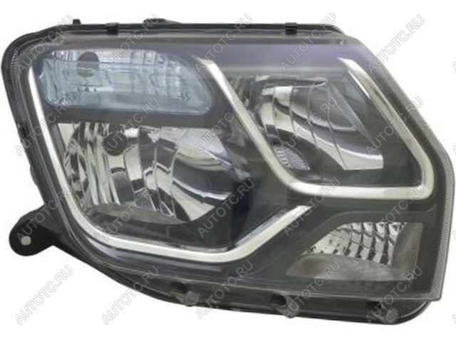 5 999 р. Правая фара (корректор) BODYPARTS  Renault Duster  HS (2010-2015) дорестайлинг  с доставкой в г. Воронеж