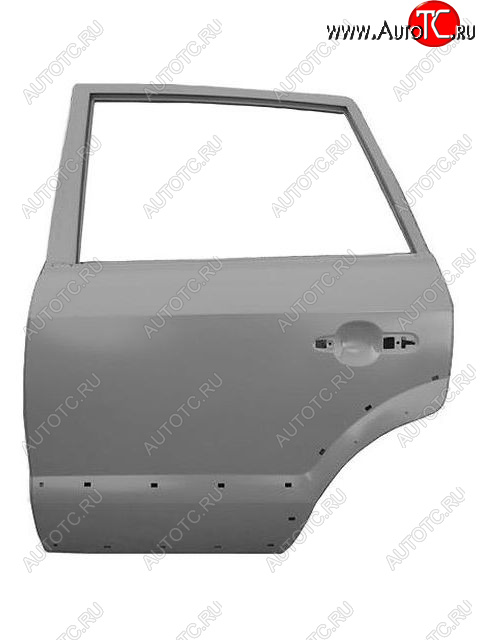 13 549 р. TUCSON 04- ДВЕРЬ ЗАДН ЛЕВ С ОТВ П МОЛДИНГ (Китай) BODYPARTS hntun04-520-l  с доставкой в г. Воронеж