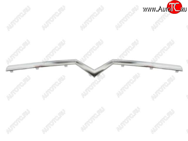 659 р. C4 МОЛДИНГ БАМПЕРА ПЕРЕДН ВЕРХН , ХРОМ (Китай) BODYPARTS cn0c405-172  с доставкой в г. Воронеж