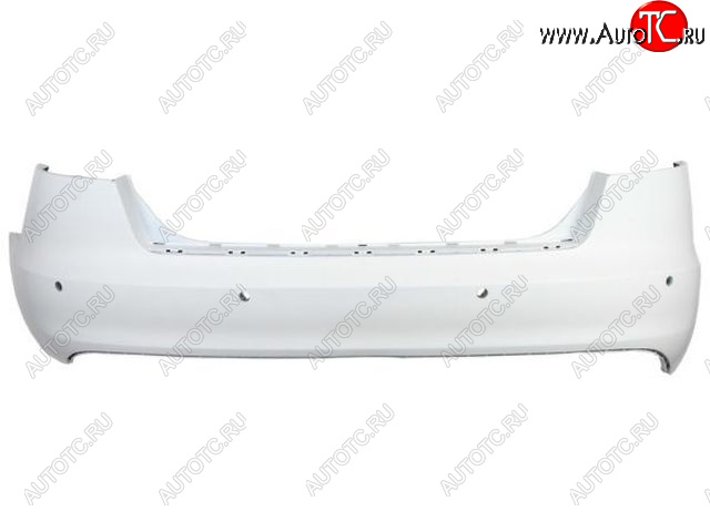 3 999 р. Бампер задний (с отверстием под парктроники) BodyParts  Audi A6  C6 (2008-2010) рестайлинг, седан (Неокрашенный)  с доставкой в г. Воронеж
