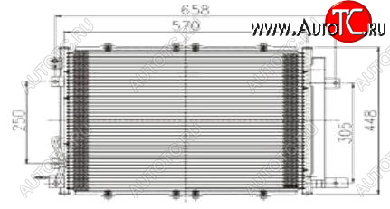 4 999 р. SORENTO КОНДЕНСАТОР КОНДИЦ BODYPARTS kasr002-931  с доставкой в г. Воронеж