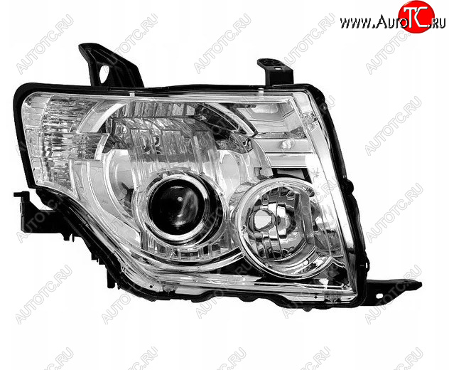 8 799 р. Правая фара (ксенон) BODYPARTS  Mitsubishi Pajero  4 V80 (2006-2011) дорестайлинг  с доставкой в г. Воронеж