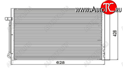 5 199 р. X5 КОНДЕНСАТОР КОНДИЦ (см.каталог) BODYPARTS bm0x507-931  с доставкой в г. Воронеж