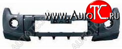 8 749 р. Передний бампер BODYPARTS  Mitsubishi Pajero  4 V80 (2006-2011) дорестайлинг (неокрашенный)  с доставкой в г. Воронеж