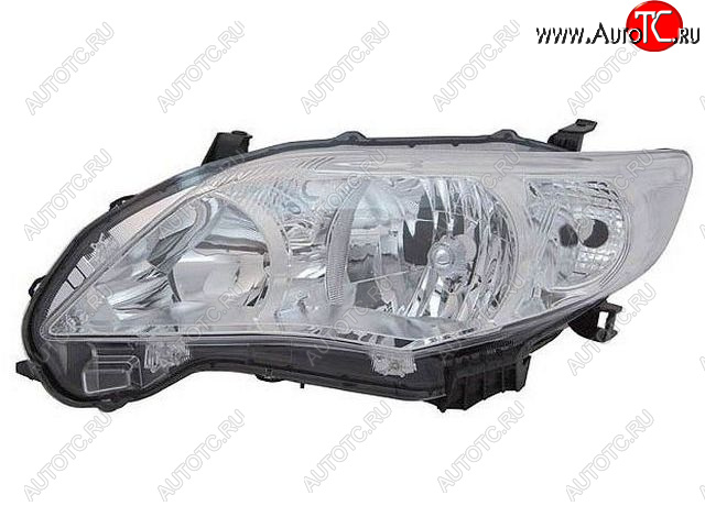 4 849 р. Левая фара BodyParts Toyota Corolla E150 седан рестайлинг (2009-2013)  с доставкой в г. Воронеж