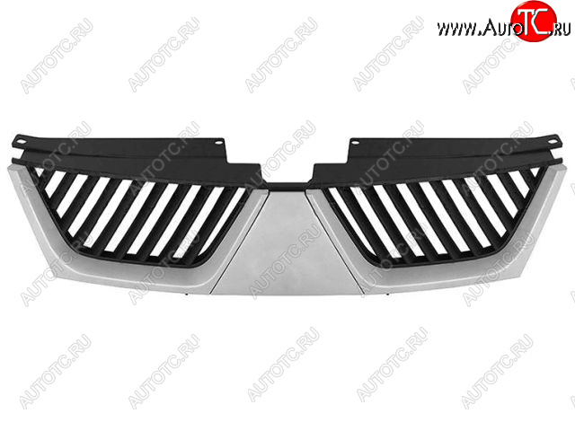4 999 р. Решетка радиатора (пр-во Китай) BODYPARTS  Mitsubishi Outlander  CW0W (2005-2010) дорестайлинг  с доставкой в г. Воронеж