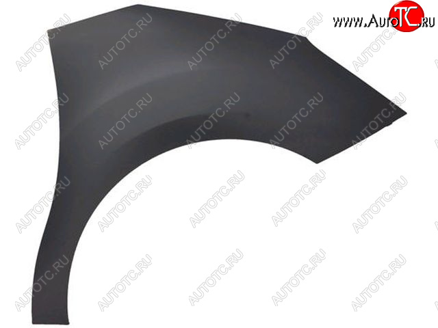 3 299 р. Правое крыло переднее (Тайвань) BodyParts  CITROEN C3  дорестайлинг (2009-2015) (Неокрашенное)  с доставкой в г. Воронеж
