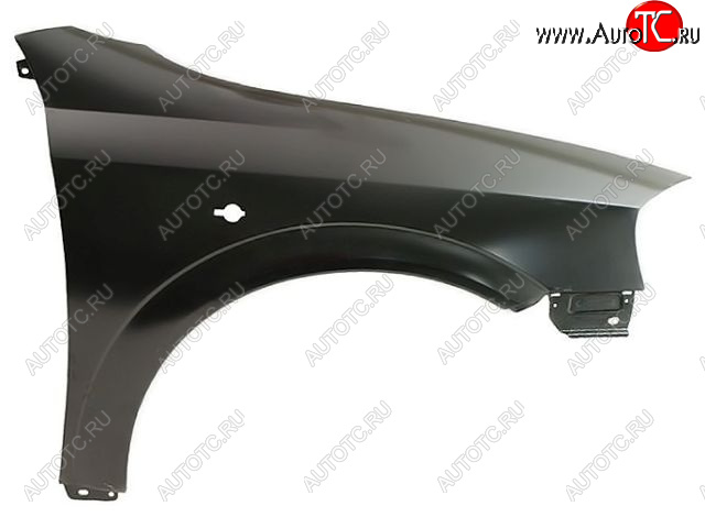 4 999 р. Правое крыло (с отверстием под повторитель поворота, Тайвань) BodyParts Opel Astra G седан (1998-2005) (Неокрашенное)  с доставкой в г. Воронеж
