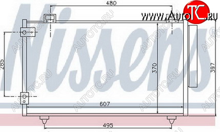 3 699 р. COROLLA (+MATRIX 03-06) КОНДЕНСАТОР КОНДИЦ BODYPARTS tycrl02-930  с доставкой в г. Воронеж