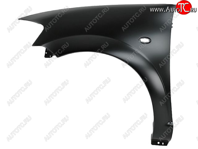 3 599 р. Левое крыло (с отверстием под повторитель поворота, Тайвань) BodyParts  CITROEN C3  FC/FN (2002-2009) хэтчбэк (Неокрашенное)  с доставкой в г. Воронеж