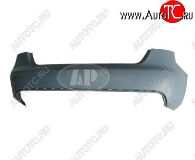 2 349 р. Бампер задний (Тайвань) BodyParts Audi A4 B8 дорестайлинг, седан (2007-2011) (Неокрашенный)  с доставкой в г. Воронеж