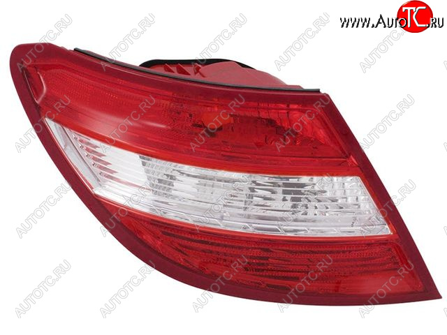 6 299 р. Левый фонарь DEPO Mercedes-Benz C-Class W204 дорестайлинг седан (2007-2011)  с доставкой в г. Воронеж