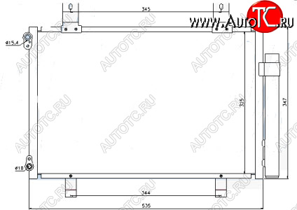 4 099 р. SWIFT 05- КОНДЕНСАТОР КОНДИЦ BODYPARTS szswf05-931  с доставкой в г. Воронеж