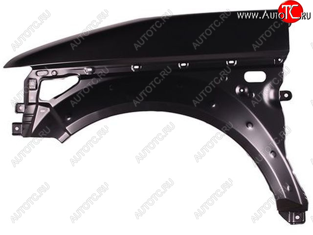 3 399 р. Левое крыло (с отверстием под повторитель поворота, Тайвань) BodyParts Honda Element 1 YH дорестайлинг (2003-2006) (Неокрашенное)  с доставкой в г. Воронеж