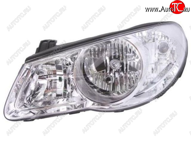 5 999 р. Левая фара DEPO Hyundai Elantra HD (2006-2011)  с доставкой в г. Воронеж