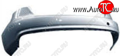 9 649 р. Бампер задний (с отверстием под парктроники) BodyParts  Audi A4  B8 (2011-2015) рестайлинг, седан, рестайлинг, универсал (Неокрашенный)  с доставкой в г. Воронеж