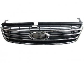 Решетка радиатора (пр-во Китай) BODYPARTS Ford Mondeo Mk4,BD дорестайлинг, седан (2007-2010) (хром)