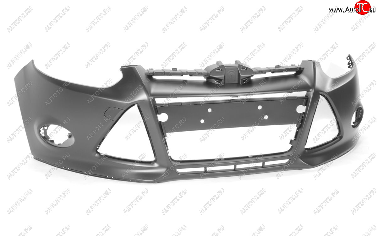 1 949 р. Бампер передний (Россия) BodyParts Ford Focus 3 универсал дорестайлинг (2010-2015) (Неокрашенный)  с доставкой в г. Воронеж