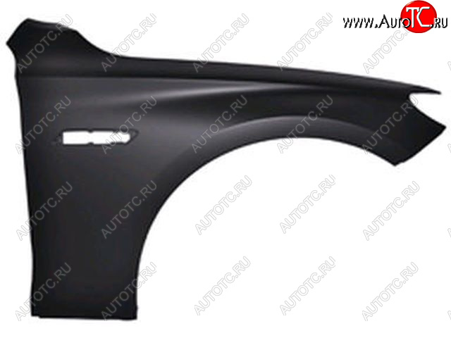 11 649 р. Правое крыло (с отверстием под повторитель поворота, Тайвань) BodyParts BMW 5 серия F07 Gran Turismo лифтбэк дорестайлинг (2009-2013) (Неокрашенное)  с доставкой в г. Воронеж