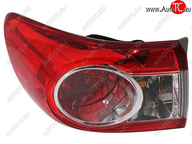 1 599 р. Левый фонарь (внешний) BodyParts  Toyota Corolla ( E140,  E150) (2009-2013) седан рестайлинг  с доставкой в г. Воронеж