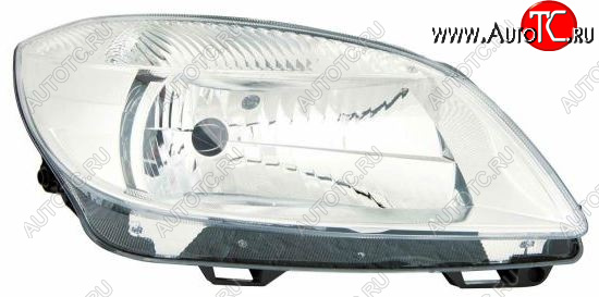 7 999 р. Правая фара передняя BodyParts Skoda Fabia Mk2 универсал рестайлинг (2010-2014)  с доставкой в г. Воронеж
