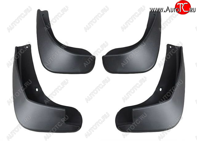 849 р. QASHQAI БРЫЗГОВИК ПЕРЕДН КРЫЛА + ЗАДН (4 шт) (Китай) BODYPARTS nnqas07-310  с доставкой в г. Воронеж