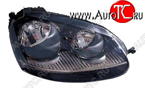 9 249 р. Правая фара (c электрокорректором) DEPO Volkswagen Golf 5 хэтчбэк (2003-2009)  с доставкой в г. Воронеж