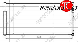 4 699 р. G.VITARA 06- КОНДЕНСАТОР КОНДИЦ (см.каталог) BODYPARTS szgvt06-931  с доставкой в г. Воронеж