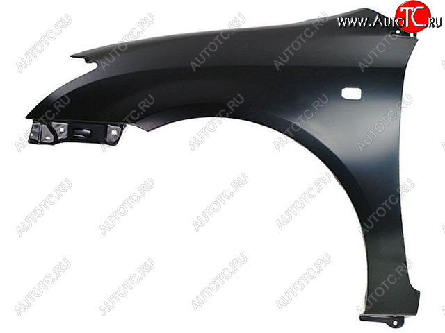 5 249 р. Левое крыло (с отверстием под повторитель поворота, Тайвань) BodyParts  Toyota Corolla  E120 (2000-2007) хэтчбек 5 дв. дорестайлинг, хэтчбек рестайлинг (Неокрашенное)  с доставкой в г. Воронеж