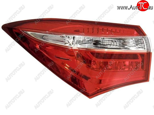 2 499 р. Левый фонарь задний (диодный, внешний) BodyParts Toyota Corolla E180 дорестайлинг (2013-2016)  с доставкой в г. Воронеж