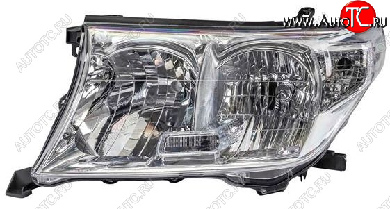 13 599 р. Левая фара (под корректор) DEPO Toyota Land Cruiser 200 дорестайлинг (2007-2012)  с доставкой в г. Воронеж