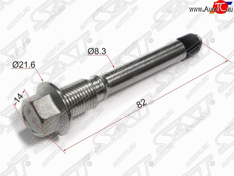 158 р. Направляющая суппорта RR NISSAN X-TRAIL T31 2007-2013 SAT ST-44141-JA01A  с доставкой в г. Воронеж