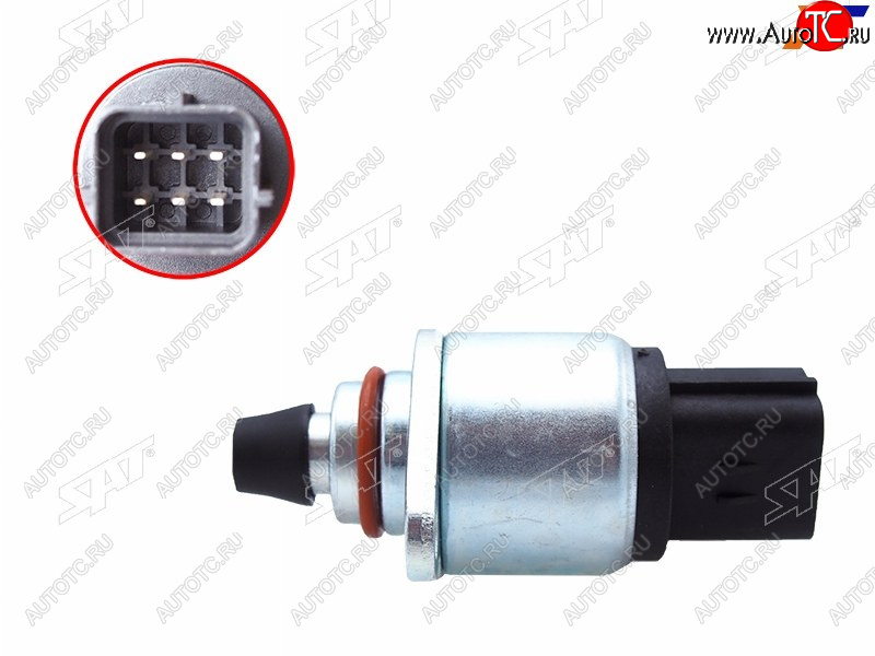 1 739 р. Клапан холостого хода SUBARU FORESTER 98-05 IMPREZA 97-07 LEGACY 97-03 SAT ST-340-0010  с доставкой в г. Воронеж
