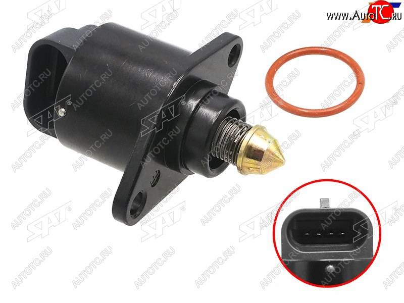 679 р. Клапан холостого хода OPEL ASTRA F ASCONA C KADETTE E SAT ST-340-0025  с доставкой в г. Воронеж