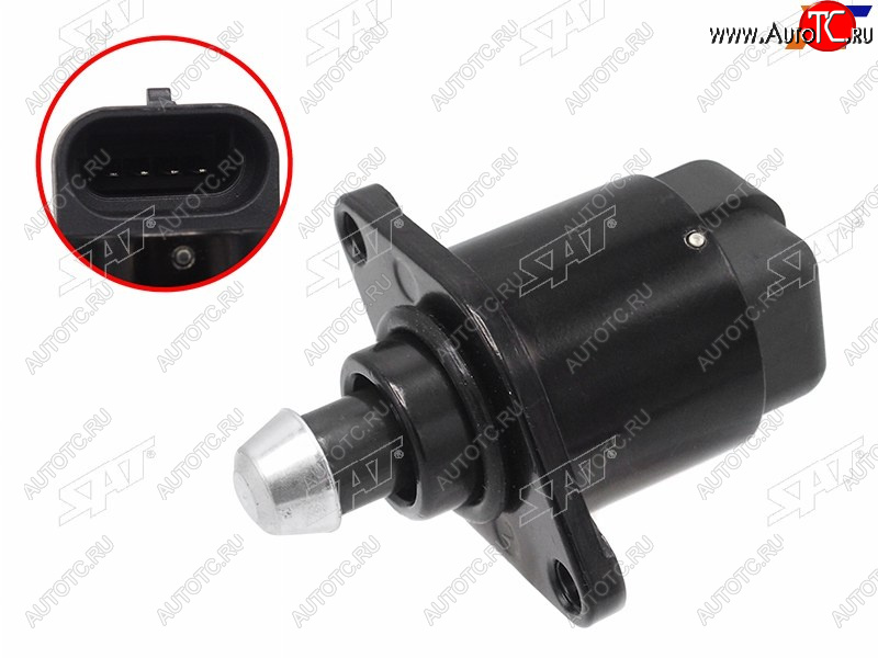 1 139 р. Клапан холостого хода AUDI 80 94-96 A4 95-98 A6 95-98 SAT ST-340-0028  с доставкой в г. Воронеж