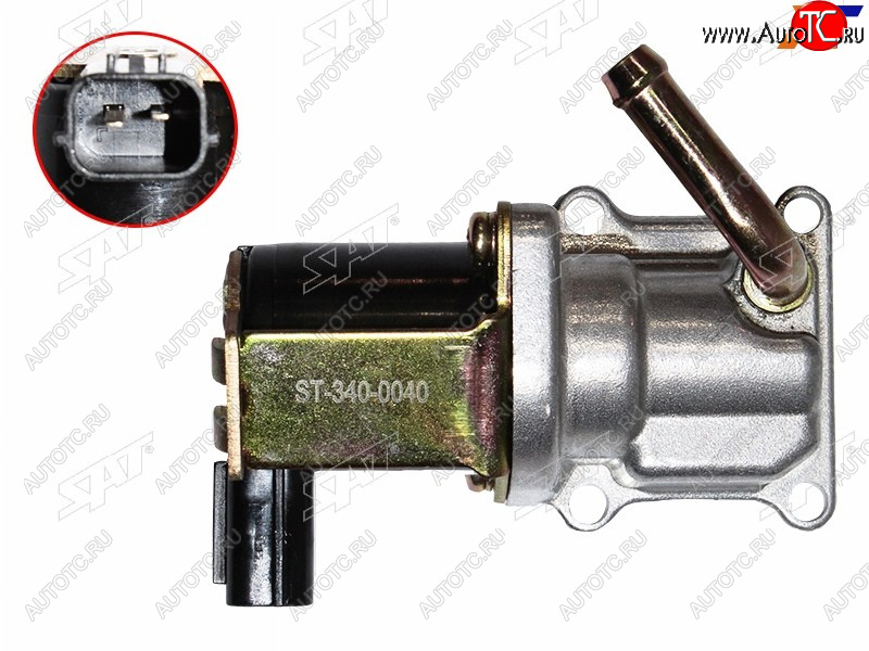 6 749 р. Клапан холостого хода MAZDA 323 98-03 626 97-02 MPV 99-06 PREMACY 99-05 SAT ST-340-0040  с доставкой в г. Воронеж