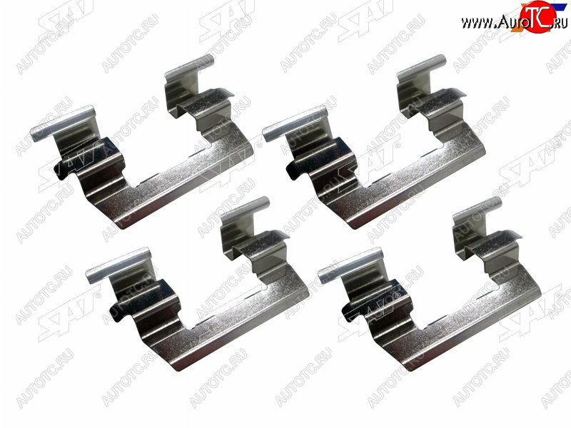 329 р. Комплект монтажный тормозных колодок FR NISSAN MARCH K11CUBE Z10SUNNY B15 98-BLUEBIRD G10 00-05 SAT ST-349-0005  с доставкой в г. Воронеж