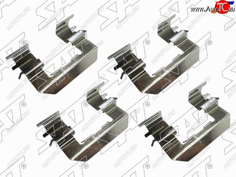 240 р. Комплект монтажный тормозных колодок FR HYUNDAI SOLARIS 10-ACCENT 11-19KIA RIO 10- SAT ST-349-0004  с доставкой в г. Воронеж