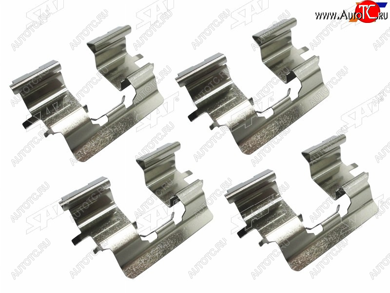 319 р. Комплект монтажный тормозных колодок RR TOYOTA IPSUM 01-09ESTIMA 01-14SIENNA 03-06 SAT ST-349-0040  с доставкой в г. Воронеж