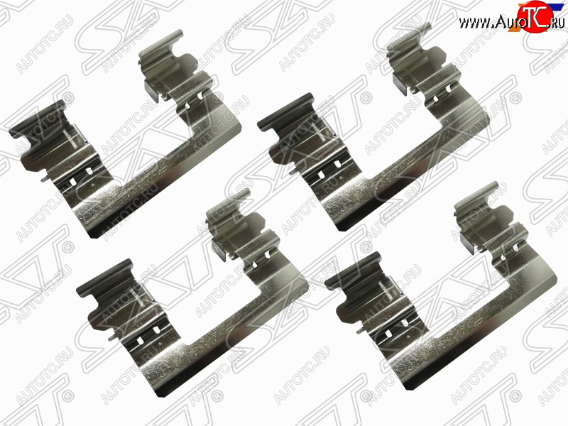 319 р. Комплект монтажный тормозных колодок FR NISSAN QASHQAI 06-14X-TRAIL 07-14 SAT ST-349-0039  с доставкой в г. Воронеж