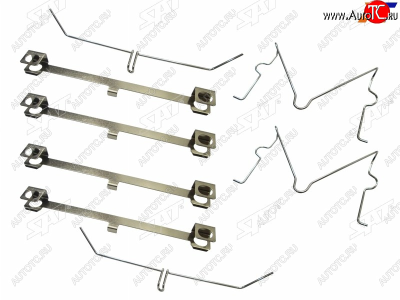 245 р. Комплект монтажный тормозных колодок FR TOYOTA LAND CRUISER 100LEXUS LX470 98-- SAT ST-349-0048  с доставкой в г. Воронеж