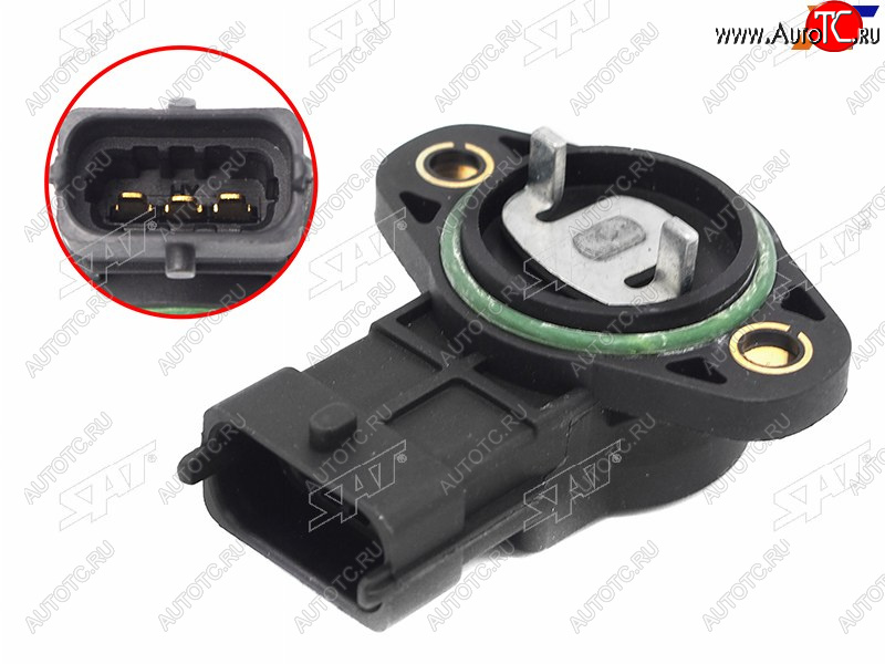 679 р. Датчик положения дроссельной заслонки 1,41,6 HYUNDAI AccentGetzSonata 05-KIA Rio 05- SAT ST-35170-26900  с доставкой в г. Воронеж